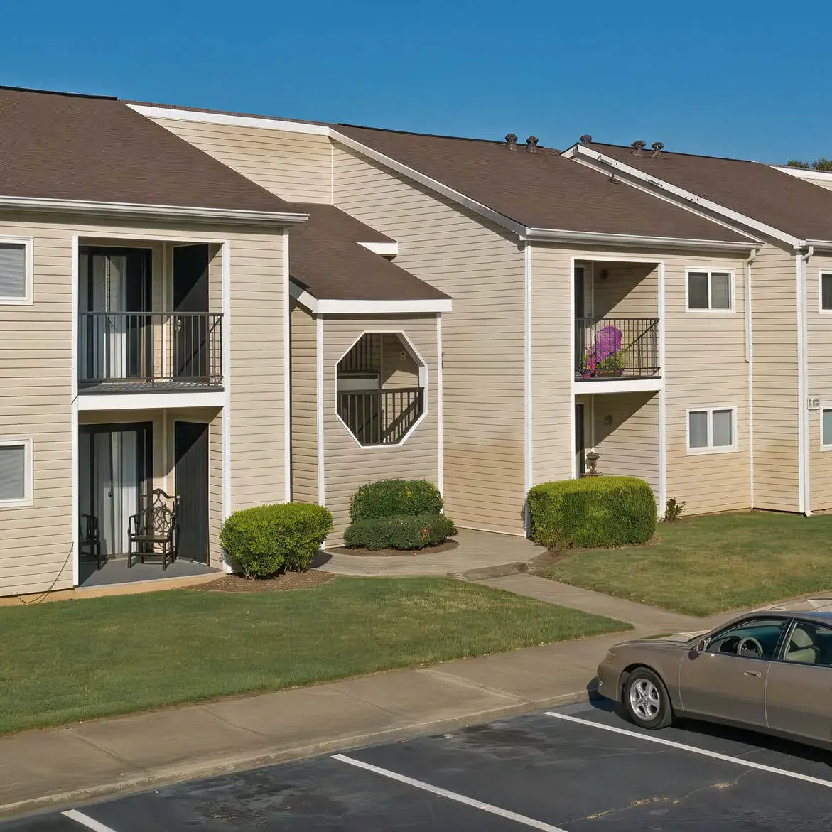 Audubon Creek Apartments exterior in Norcross, GA