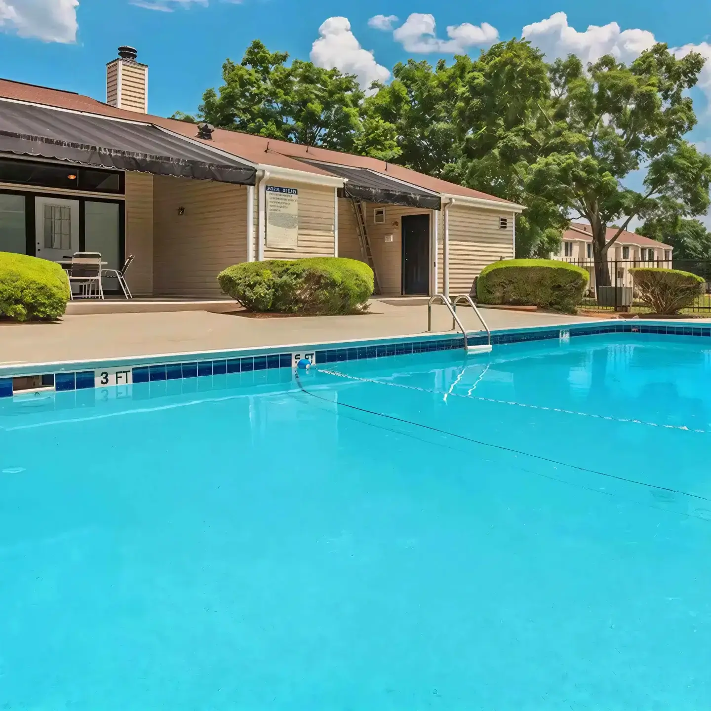 Pool at Audubon Creek norcross apartments